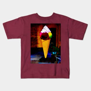 4 Scoops and a Swirl Kids T-Shirt